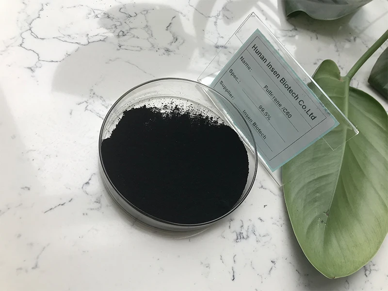 CAS 99685-96-8 Black Powder Nutriton Supplement Fullerene C60