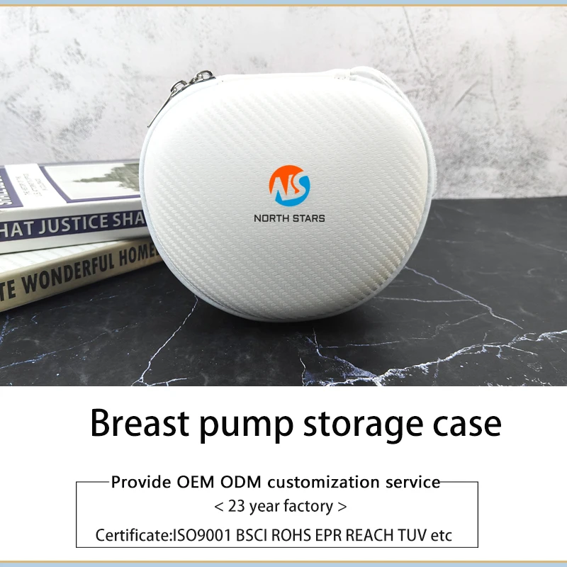 Wholesale Custom EVA Tool Case Box Wearable Breast Pump Bag Carrying Baby Bottles Breast Pump Storage Case manufacture