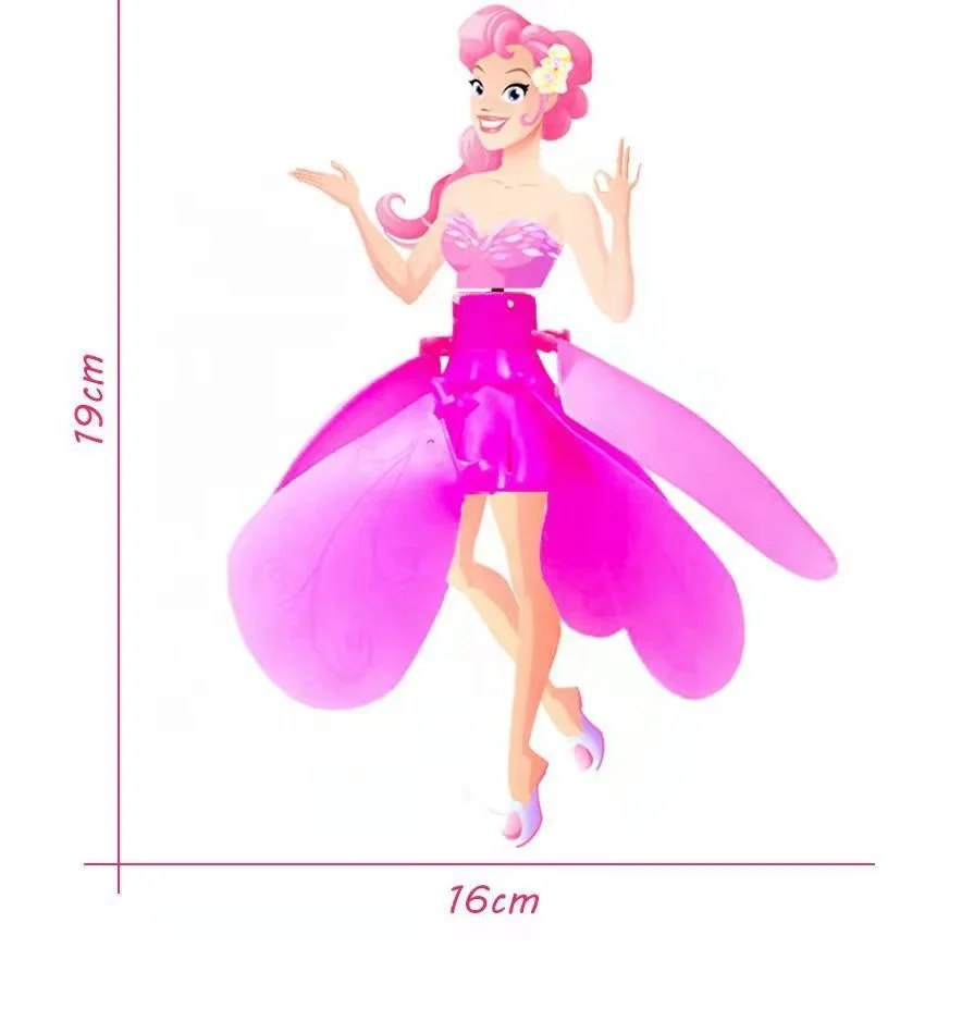 Induction Induction USB Elf Fairy Toy Mini Infrared Induction Flying Toy Infrared Sensor Flying Aircraft for Children