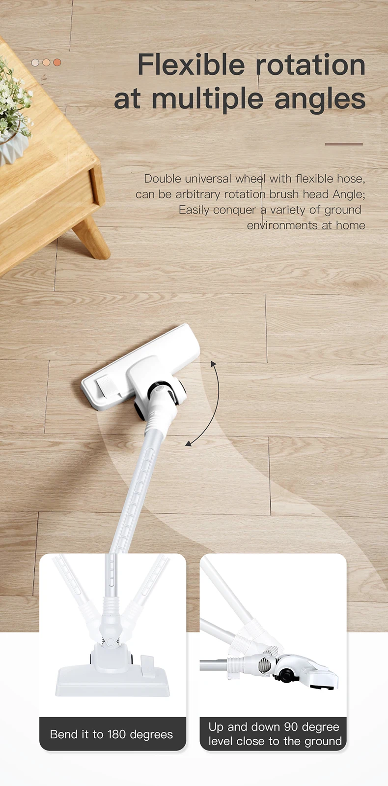 2021 New Product Two In One Household Usage Wireless Wet And Dry Handheld Vacuum Cleaners