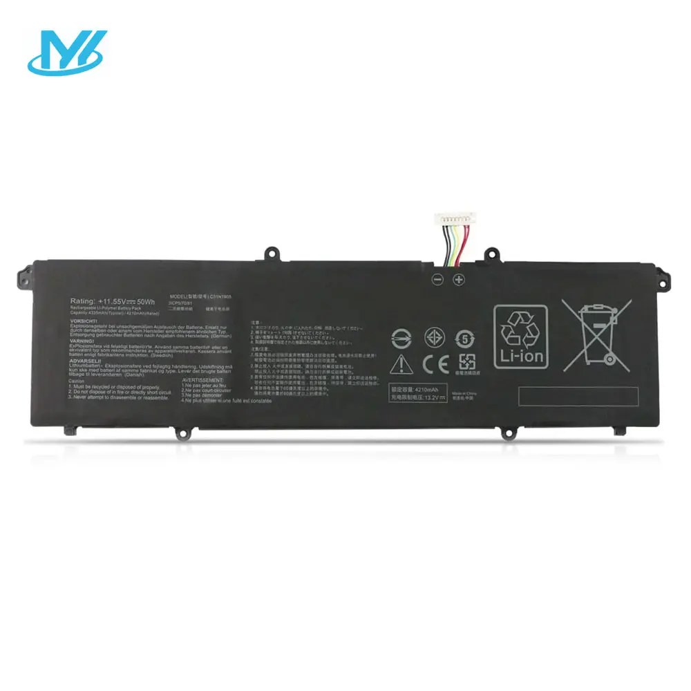 C31n1905 Laptop Battery for Asus Adolbook13 2020 Dolbook14 Vivobook S13  S330fa S333ja S14 M433ia S15 S533eq Notebook Battery