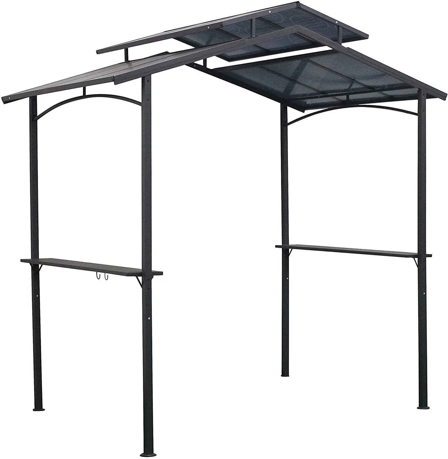 Pc Roof Bbq Gazebo Aluminum Pavilion Party Tent Waterproof Pergola ...