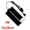 7W completamente nero 15*28cm