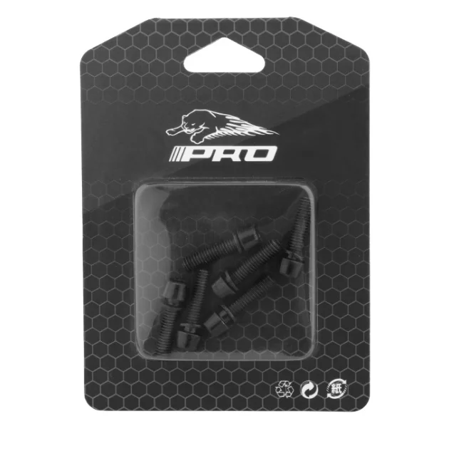 13015 IIIPRO M5*18mm Stainless Steel Bike Handlebar Stem Riser