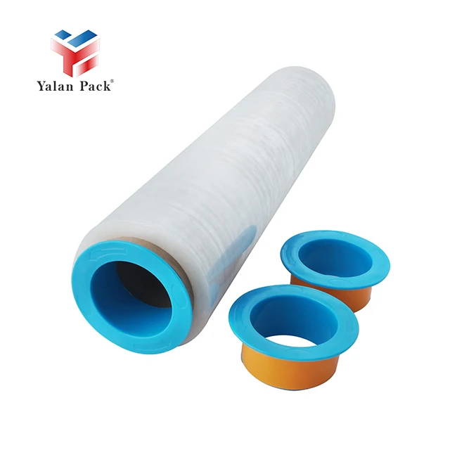 Clear 23mic PE LLDPE Stretch Film SGS Certified Moisture Proof Soft Plastic Blow Molding Pallet Wrapping Packing Industrial Use