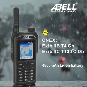 GPS 4G Walkietalkie ABELL A760L(Ex) Wifi Network IP67 Zello  POC Radio 5000KM Long Range