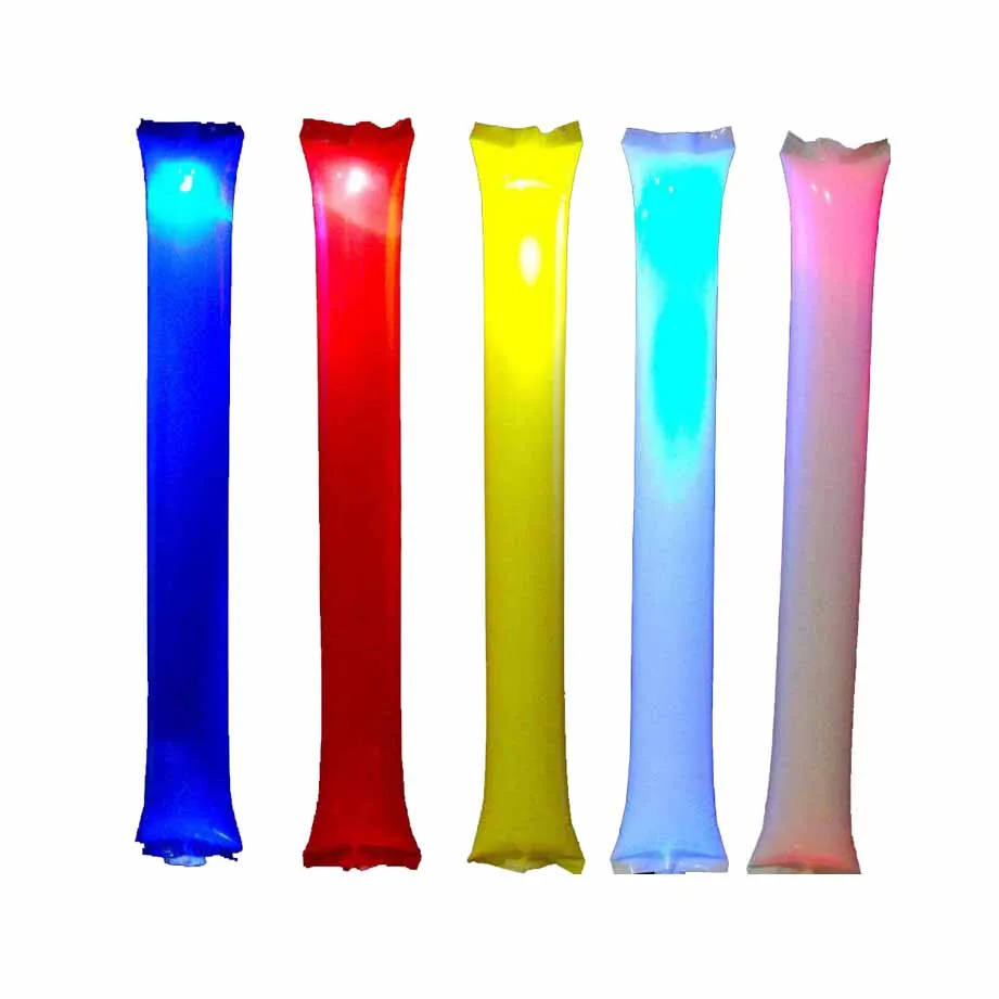 promotional colorful advertising inflatable led cheering sticks