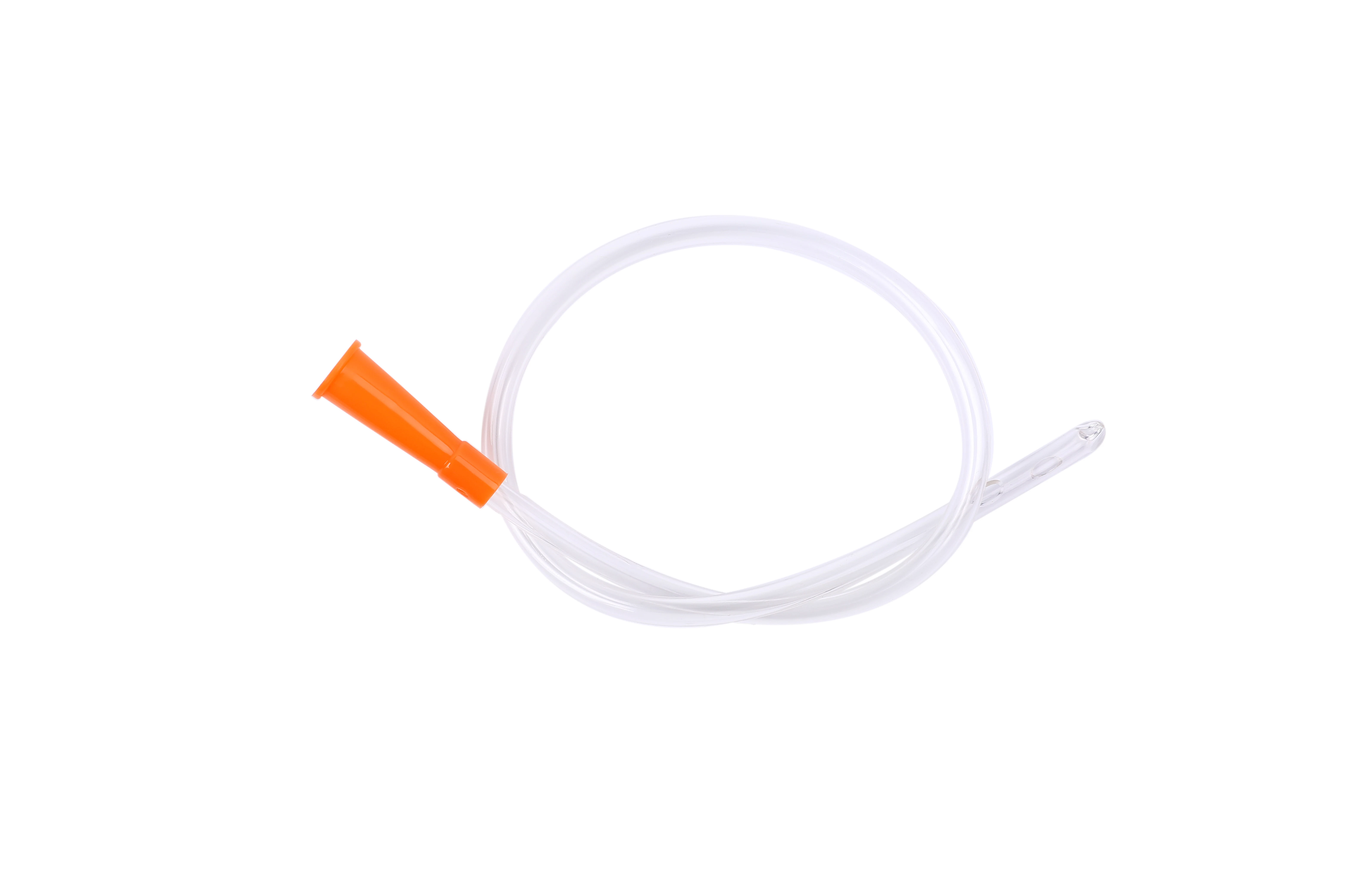 Efficient Smooth-Gliding PVC Nelaton Catheter with Tapered Tip for Seamless Insertion