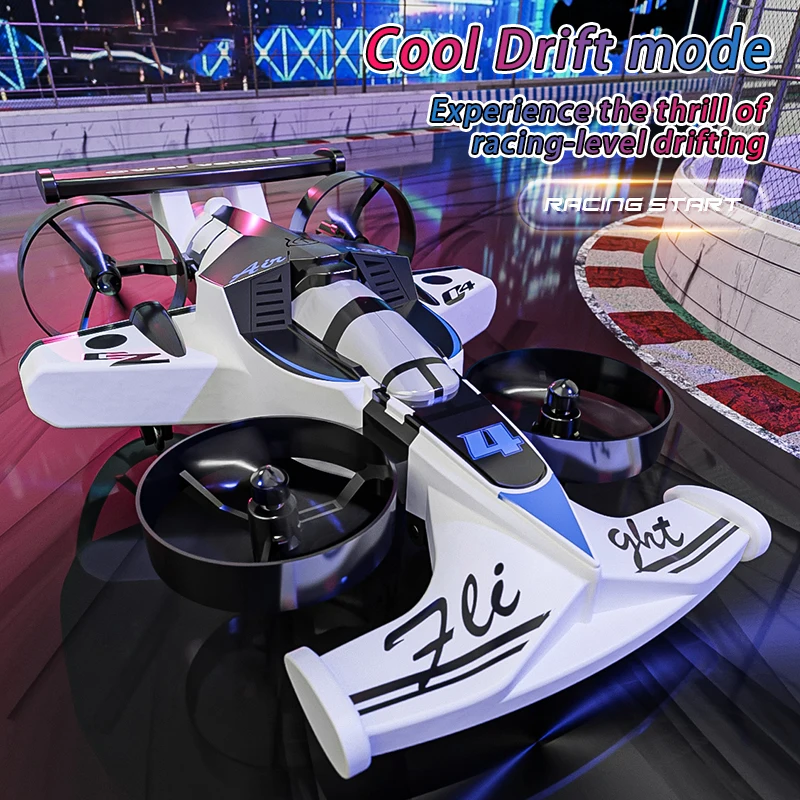 2.4G RC Aircraft Toy Dron Air-Ground Flying Car & Quadcopter