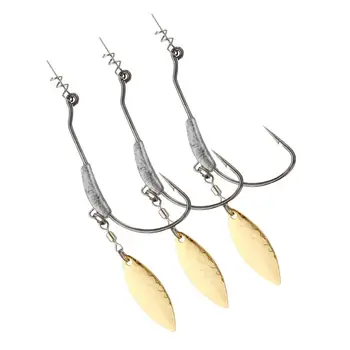 New Metal Soft Crank Bait Lead Fishing Crank Hook Spoon 3G-9G Spring Twist Lock Freshwater Fish Catfish Freshwater Fish Catfish – Soft Lure – view 3