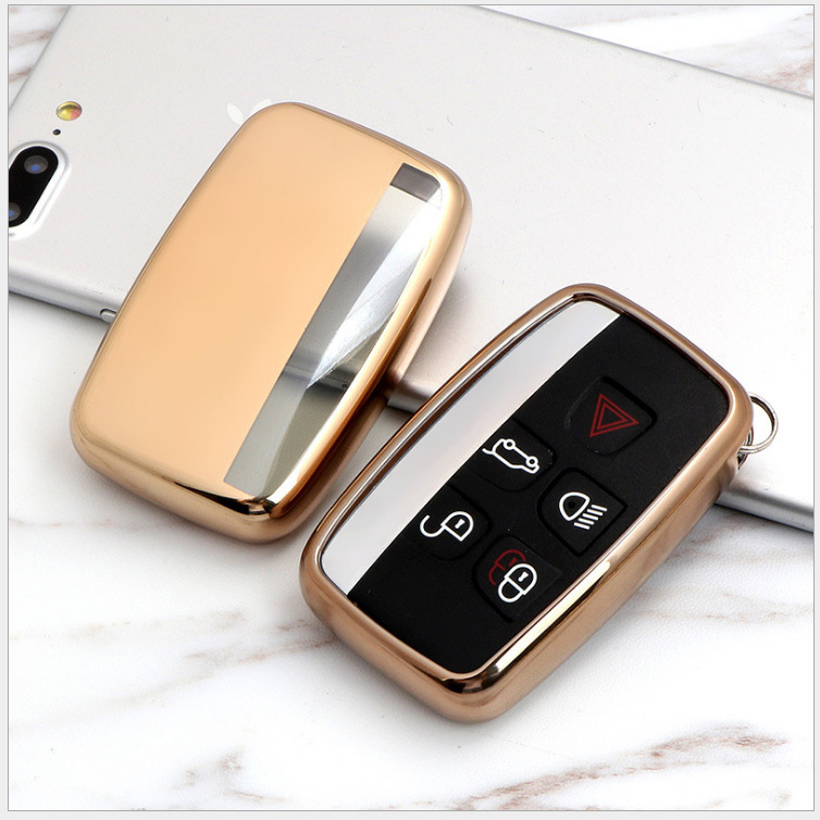 Чехол для автомобильного ключа из ТПУ Роскошный чехол для ключа из силикона чехол для автомобильного ключа дистанционный ключ для автомобиля Land Rover Discover