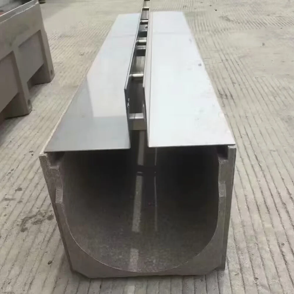 Rain Water Drain System Gutter PVC Stainless Steel Gutter for Warehouse Building