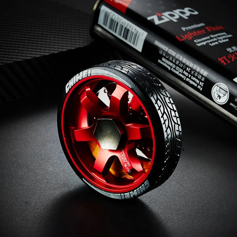 Fashion Tyre Design Edc Metal Anxiety Relieve Car Rims Fidget Spinner