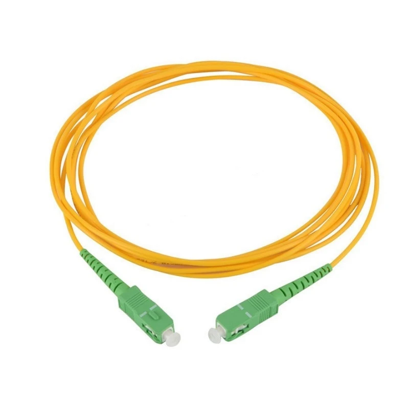 Cavo Fibra Ottica SC/UPC Monomodale LSZH Bianco 5M - Per Reti FTTH E LAN - Foto 4