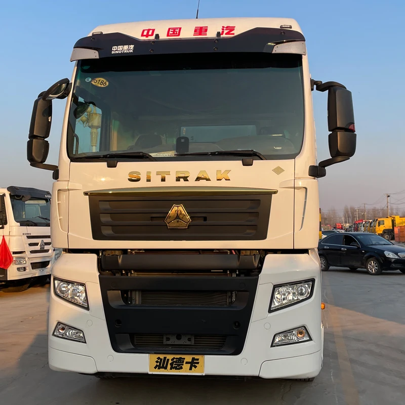 Sitrak Euro5 Emission Standard Diesel Manual Transmission Tractor 6x4 ...