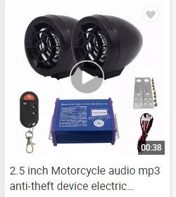 skull motorcycle speakers