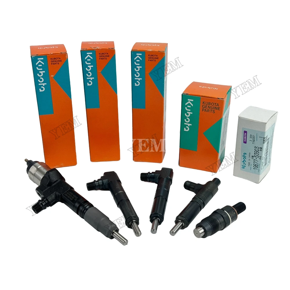 Stock Complete RK105 RK125 RK50 RK60 RK70 RK80 RK95 Fuel Injector for Kubota Machinery Diesel Engine.