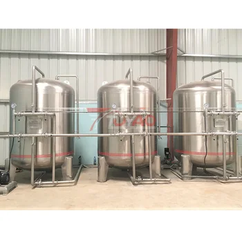 Automatic water treatment system water purification equipment R.O. system ultra filter for water bottling line
