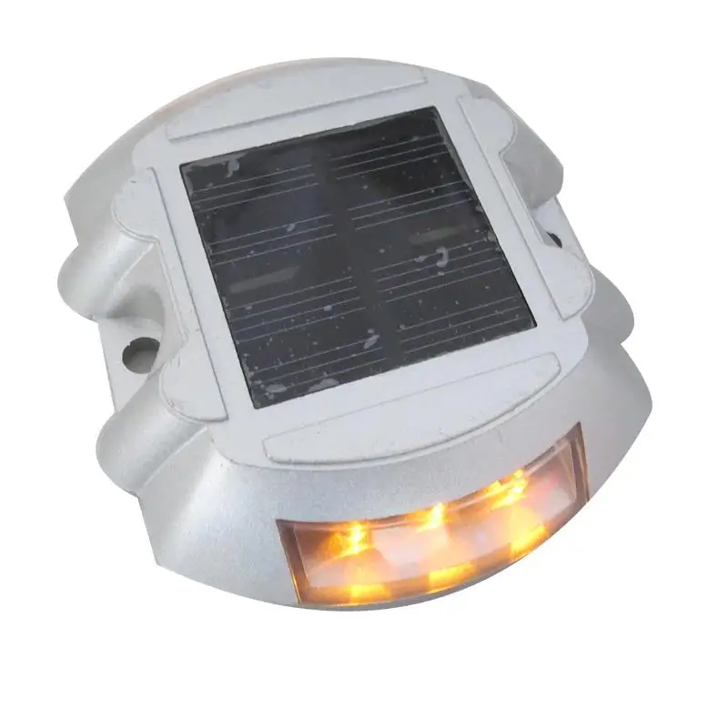 Reflective Road Stud Traffic Safety Driveway Marker Flashing Light Led Solar Powered Road Stud Reflective Cat Eye Road Spike