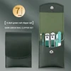 Dark green 7-piece set-travel type