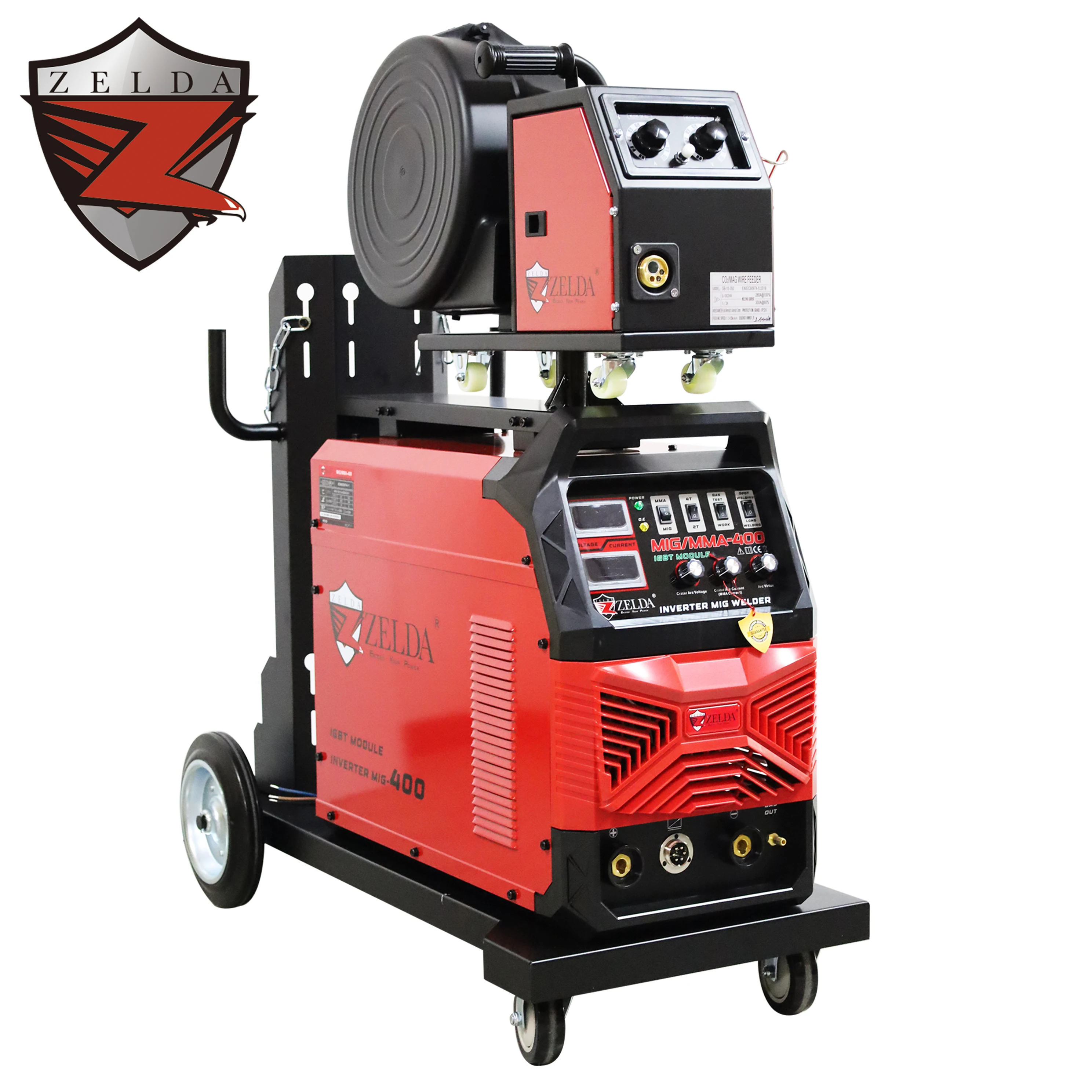 Zelda 400 Amp Semi-automatic Mig Welding Machine - Oem | Wholesale