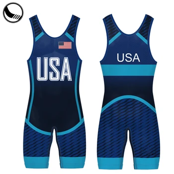 cheap sublimated wrestling singlets for sale