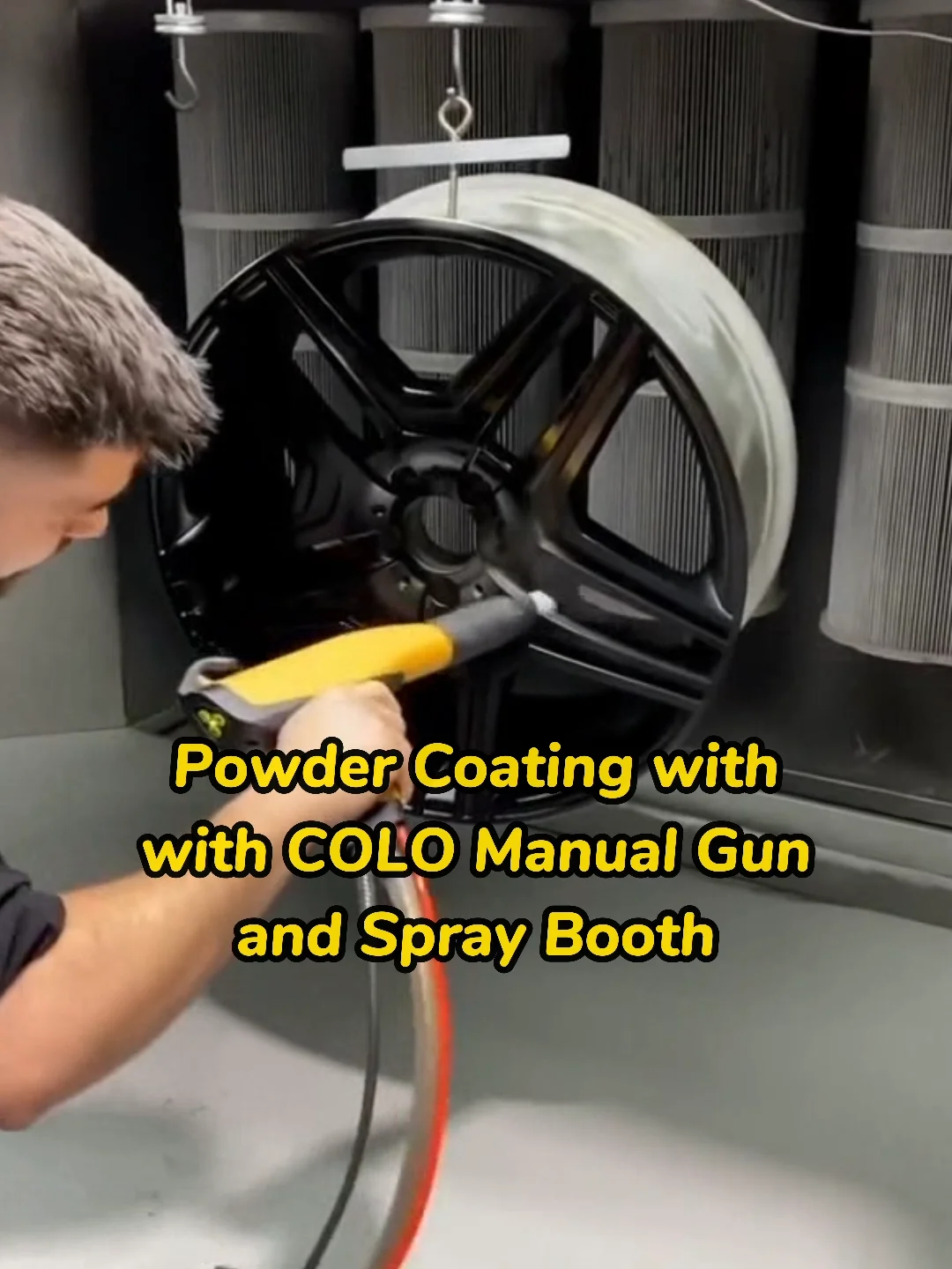 Powder Coating Machine Complete System With Sand Blasting Machine Buy