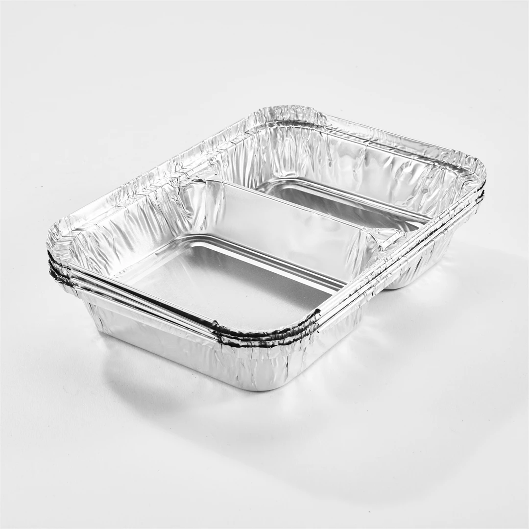 High Quality Bake Aluminum Foil Container Multishapes Bbq Heat Foil