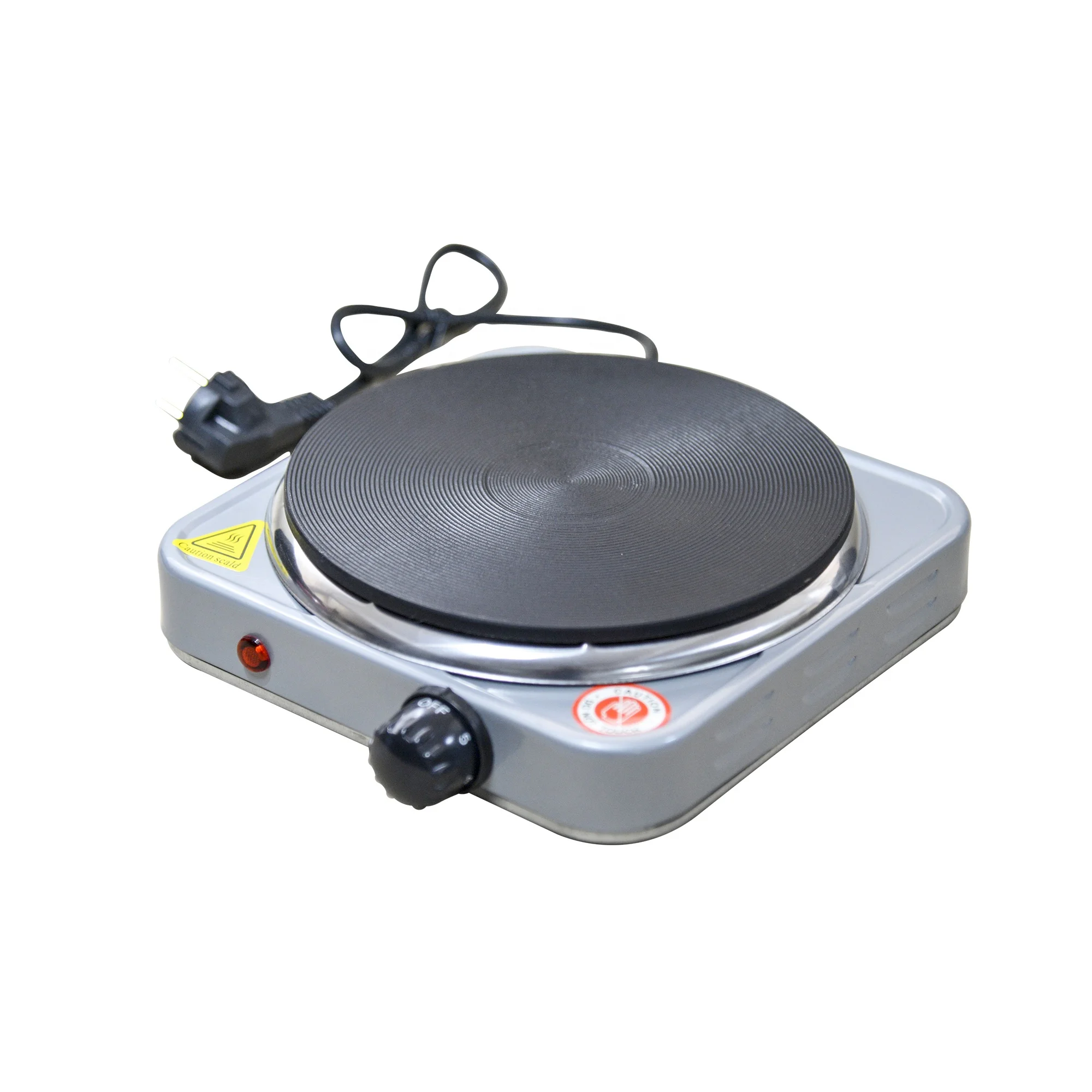 Camping Home 1500w Electric Portable Stainless Steel Hotplate Cooking Hob Stove 