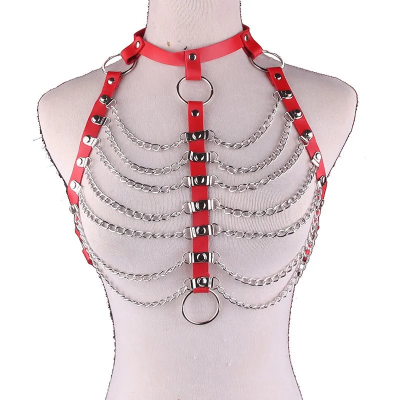 2023 New European And American Jewelry Sexy Zircon Chain Bra Body Chain ...