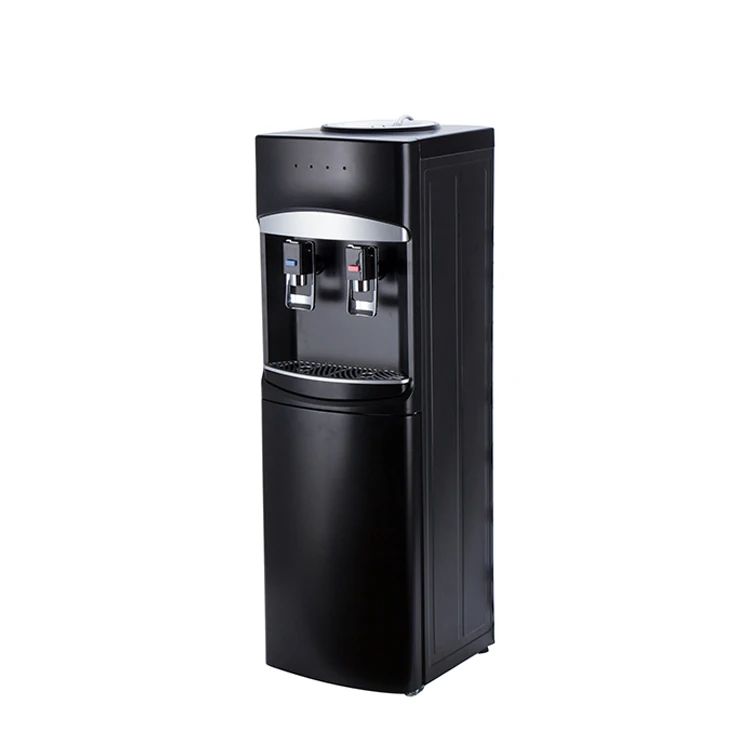 Dispensador de agua vertical de pie con alto caudal y temperatura normal y fría