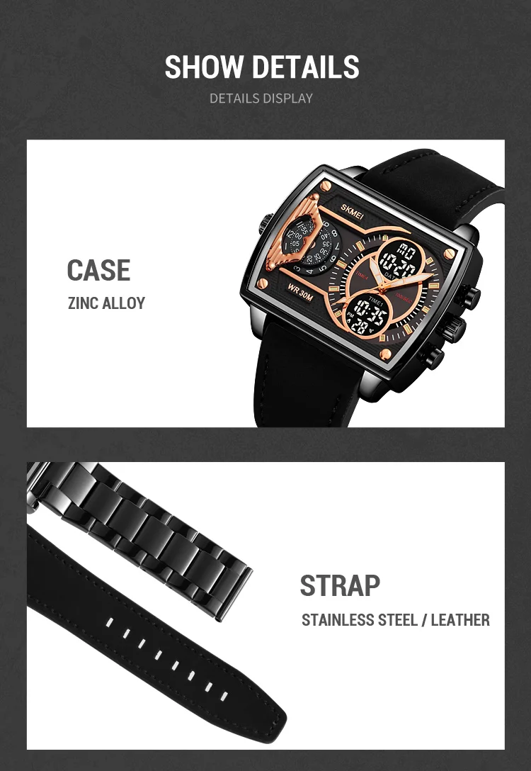 Skmei 2229 Analog Digital Sports Watch