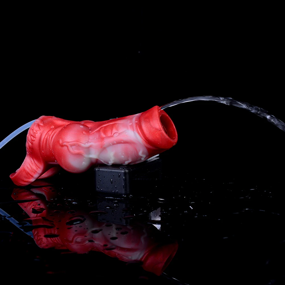 NNSX Fetish Fantasy Ejakulations-Penisverlängerung, Spritzende Penis-Hülle  mit Ejakulation, Penisvergrößerung Ejakulations-Penishülle