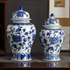 Azul y blanco