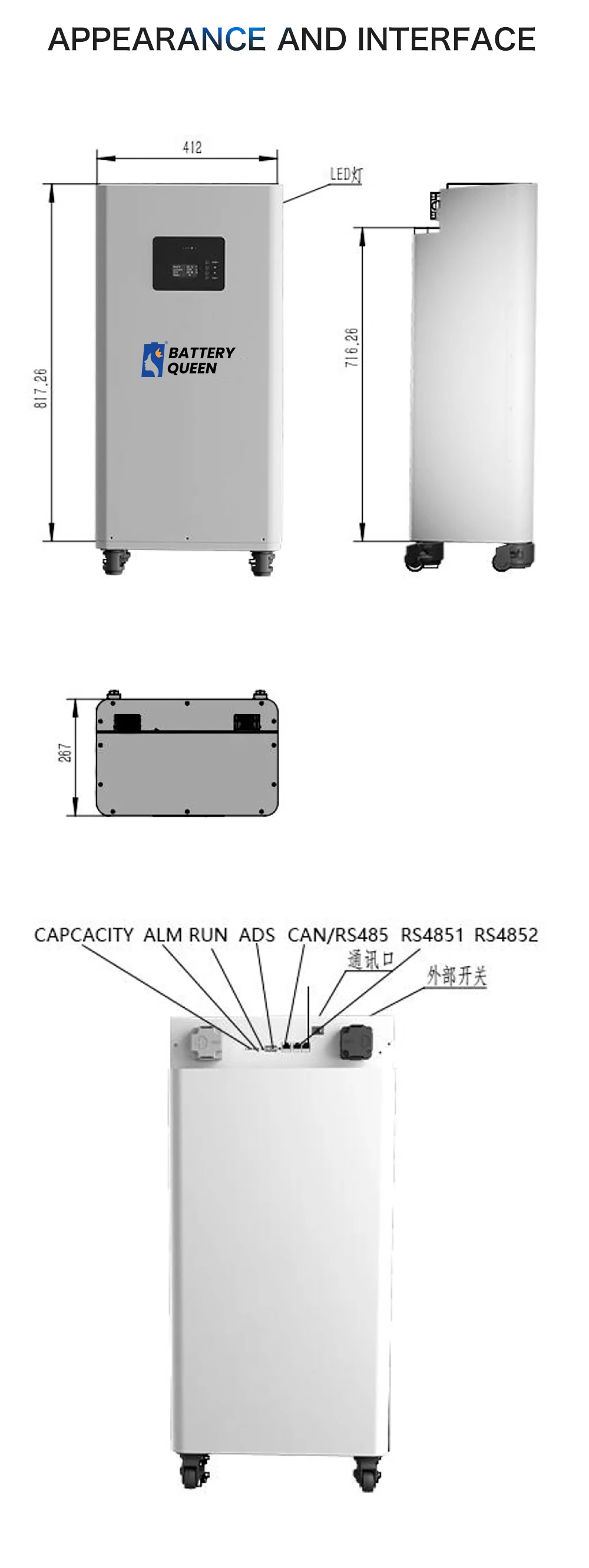 Customized Battery Pack Seplos Mason 280 Diy Kit 48v 280ah Lifepo4 Diy ...