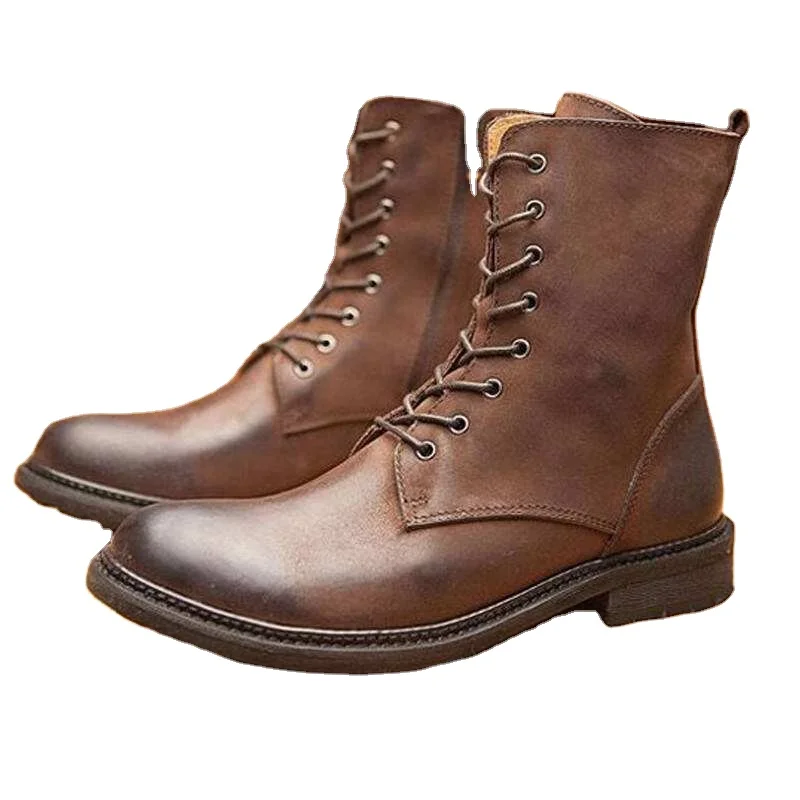 Combat Leather Boots Martin Style Martin Boot - Buy Leather Boots,Men's ...