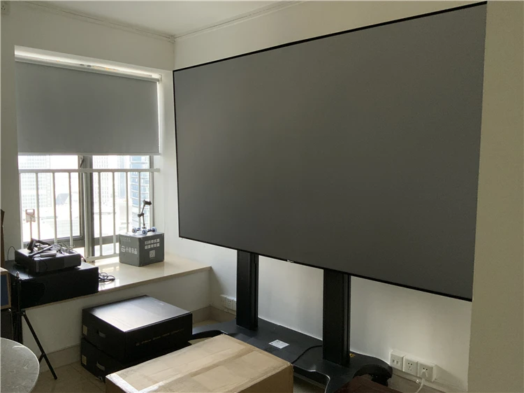 Nothing Projector Black Series 120 Inch Ust Projection Screen Frame 4k