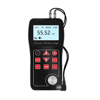 material thickness measurement meter through coating metal glass and plastic ultrasonic thickness gauge