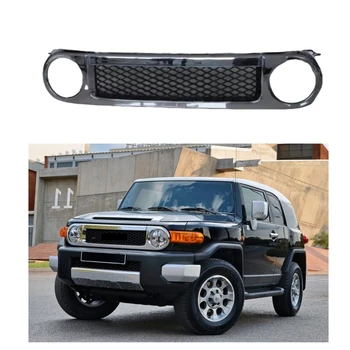 YBJ car accessories auto plastic chromed TRD grille bumper grills OEM 53100-35A30 53100-35A31 FOR FJ CRUISER 2007-2021 GRILLE