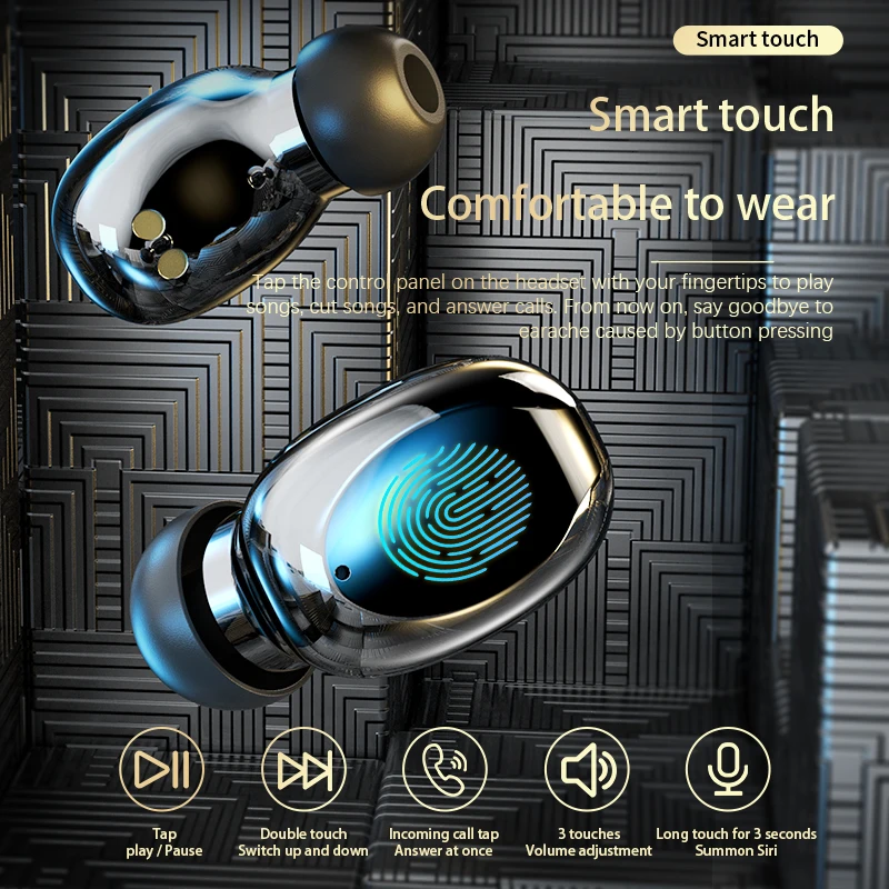 TG03 Bluetooth Wireless Headphones Gaming Waterproof