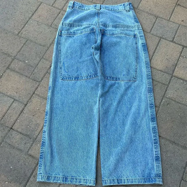 Shop Our Customized Men's Baggy Wide Leg Jeans Denim Pants