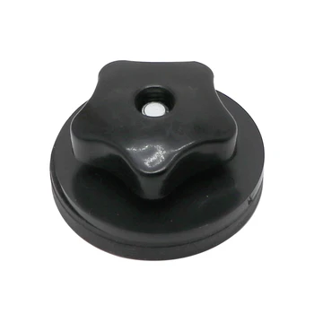 Rubber Coated Pot Magnet Internal Thread Magnetic Base Mount Bracket Sucker Holder