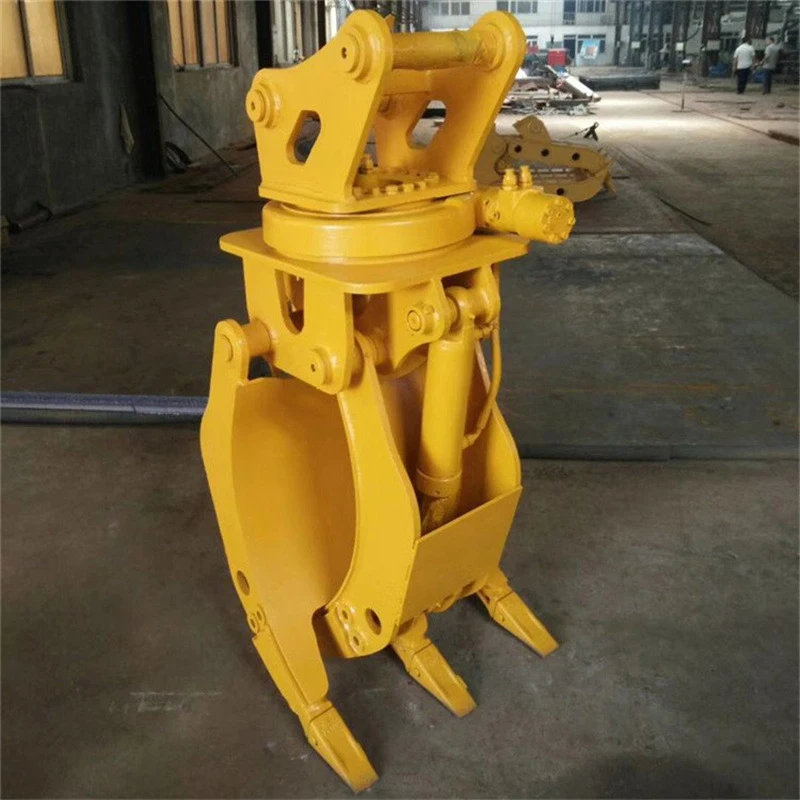 Factory Excavator Wheel Loader Material Handling Machinery Hydraulic Grab Crane Farm Forestry Wood Log Timber Sugarcane Grabber