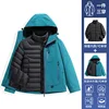 Versione migliorata del rivestimento imbottito in piuma verde unisex da favola
