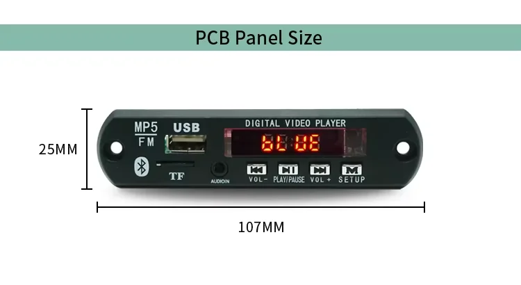 High-Definition (Hd) Video Module Decoding for All Audio and Video Formats of Mp3 Mp4 and Mp5 Bluetooth Lossless Decoder