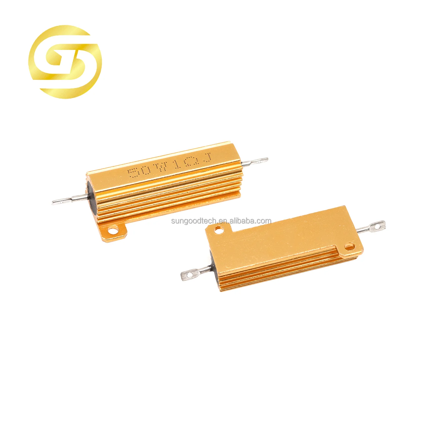 2x Alu-Widerstände 50W, 22 Ohm – Für Elektronikprojekte & Reparaturen