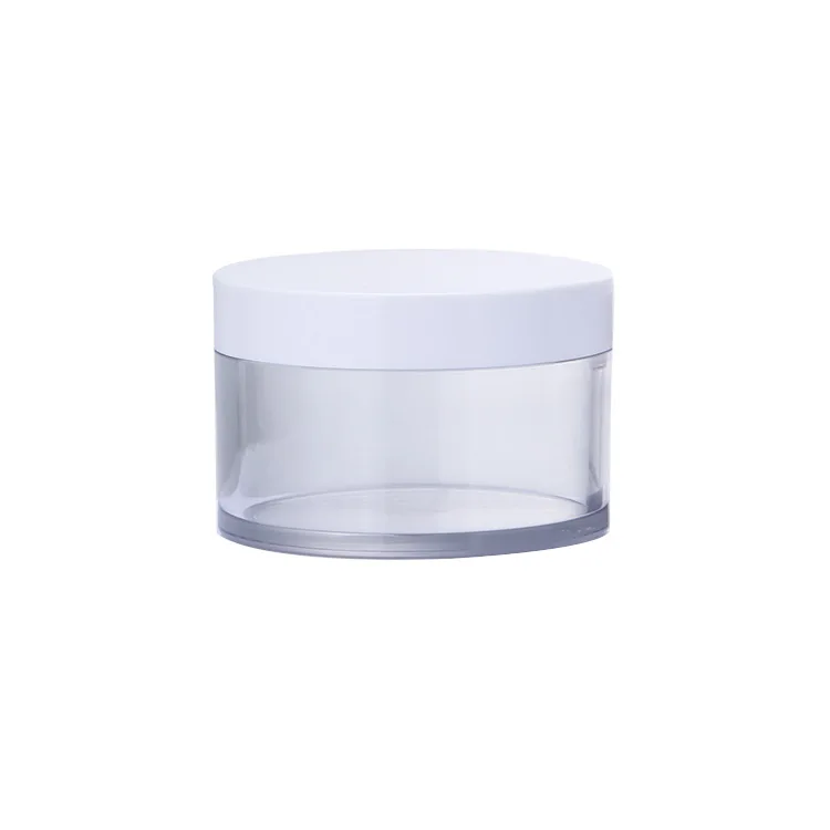 Hot Selling Pet Plastic Cream Bottle Wide Mouth Cream Sub-bottle 30/50ml Cosmetic Packaging Jar