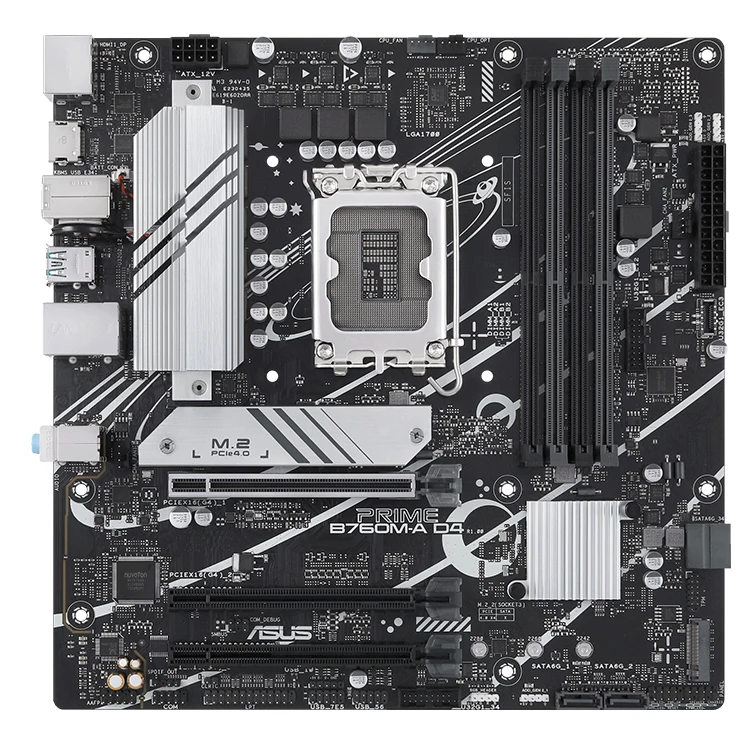 ASUS PRIME B760M-K D4 Motherboard - Intel B760 Chipset