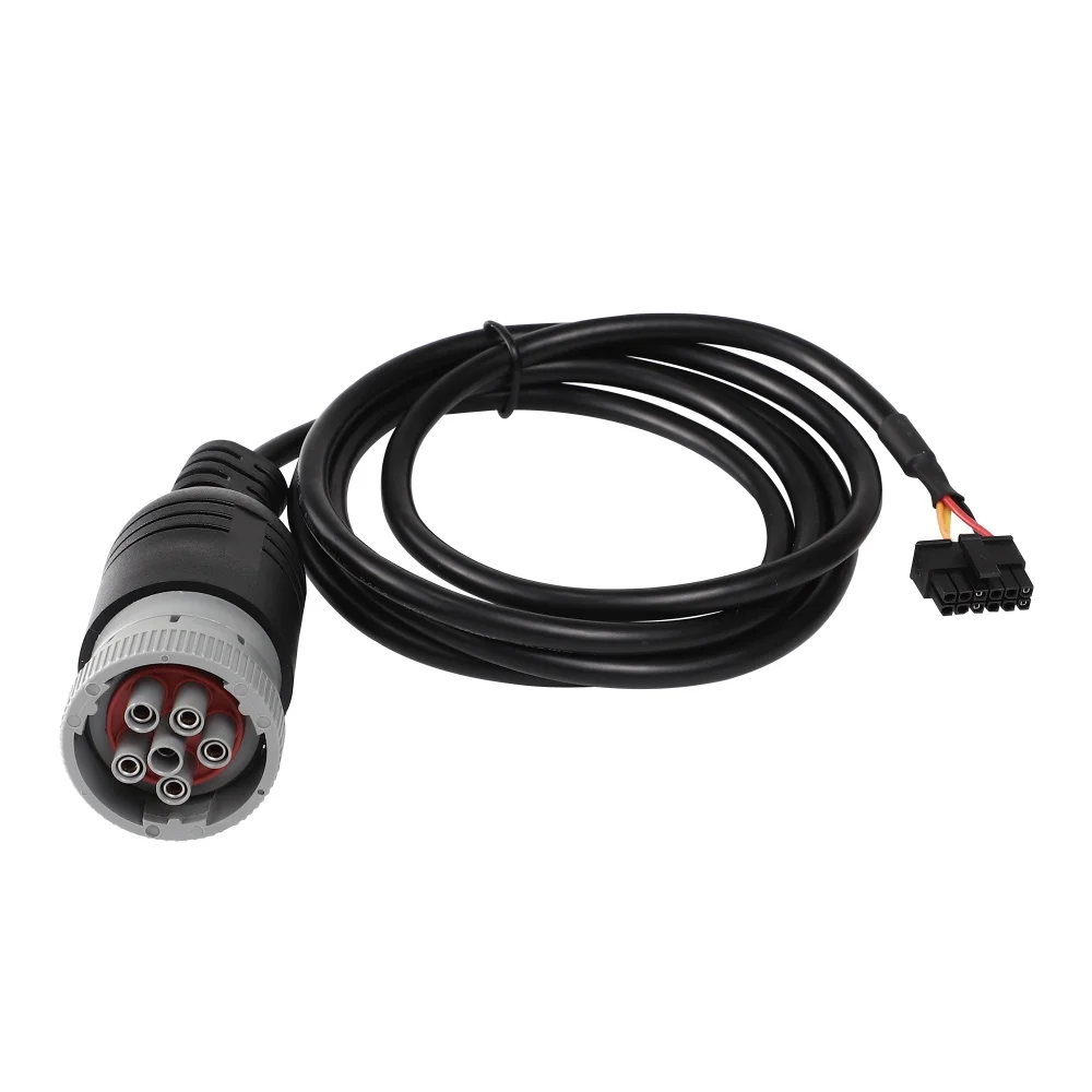 Moles 3.0, 12-poliger Stecker, männlich, auf J1708-6-polige Steckverbindung, männlich, SAE 1708, 6-poliges Kabel für Transportausrüstung im Bereich Telematik, Flottenmanagement oder Lkw