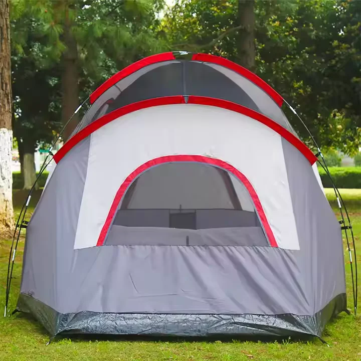 High Quality Double Layer Waterproof Material Relaxation Use Large Space Outdoor Tent for Camping,hiking 4 High Quality Double Layer Waterproof Material Relaxation Use Large Space Outdoor Tent for Camping,hiking - Image 4
